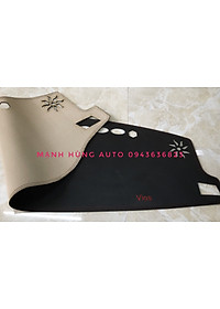 Thảm da Taplo vân carbon Cao cấp dành cho xe Toyota Vios 2019-2020-2021