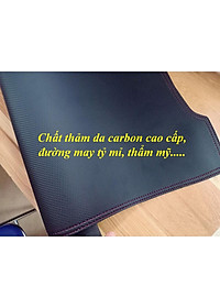 Thảm Taplo Da Carbon Xe Toyota Veloz 2022 2023 Màu đen Cao Cấp đế có chống trượt chống xô lệch
