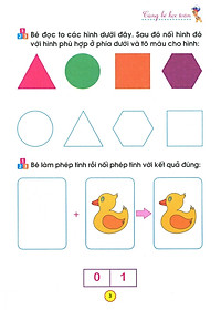 Chuẩn Bị Cho Bé Vào Lớp 1 - Cùng Bé Học Toán (Quyển 5) (Tái Bản 2020)