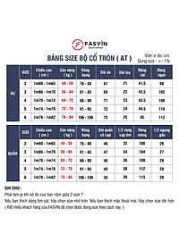 Bộ Quần Áo Thể Thao Nam FASVIN TS24625+Q25475.HN Hàng Nhà Máy Chất Liệu Mềm Mại Phom Dáng Đẹp