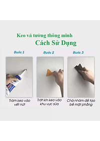 KEO VÁ TƯỜNGFREESHIPKEO VÁ TƯỜNG NỨT CHUYÊN DỤNG VÁ VẾT THỦNG TƯỜNG NHÀ CAO CẤP CHỐNG NƯỚC CHỐNG MỐC TIỆN DỤNG