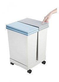 Thùng rác phân loại Hiro 2 ngăn