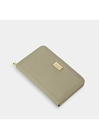 Ví nữ da thật cầm tay, ví da nam nữ nhiều ngăn, đựng vừa passport tích hợp công nghệ RFID Blocking IDIGO FW1 - 4311