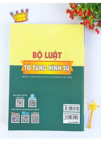 Sách - Combo 2 cuốn Bộ luật hình sự và Bộ luật tố tụng hình sự (Hiện hành) - ndbooks