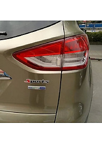 Logo kim loại chữ nổi SPORTS dán ô tô