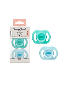 Ty ngậm silicon siêu nhẹ cho bé Tommee Tippee Ultra Light 0-6 tháng (vỉ đôi)