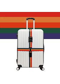 Dây Đai Vali Chữ Thập Có Khóa Số 3 Mã Bảo Mật 4m- Dây Đai Vali Chống Trộm Khóa Số 3 – Bản To Siêu Chắc- Dây Đai Hành Lý 4m – Dây Đôi Khóa Số Tiện Lợi- Dây Đai Vali Du Lịch Khóa Mã 3 Số