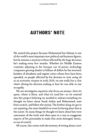 Blood And Oil: Mohammed Bin Salman's Ruthless Quest For Global Power