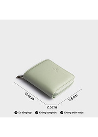 Ví Yuumy ( Thời trang nữ dáng ngắn cầm tay khóa kéo - Ví da Seasand YV99 )