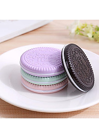 Bộ gương lược bỏ túi mini hình chiếc bánh cookies lạ mắt