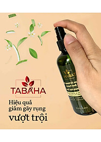 Combo 2 Chai xịt tinh dầu bưởi kích mọc tóc, giảm rụng tóc Pomelo Tabaha 120ml cho tóc dày và dài hơn gấp 2 đến 3 lần