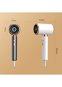 Máy Sấy Tóc AZO A811 Công Suất 2000W, Máy Sấy Tóc, Tạo Kiểu Tóc 2 Chiều Nóng Lạnh 3 Cấp Độ Gió Giúp Chăm Sóc Và Bảo Vệ Tóc - Hàng chính hãng/ Hàng nhập khẩu