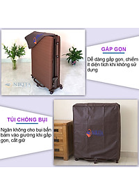Giường gấp kiểu dáng Hàn quốc NIKITA NKT-HQ120