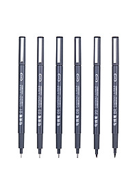 Bút kỹ thuật đi nét màu đen Deli - kháng nước - S573