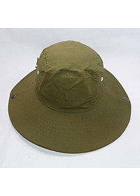 Nón tai bèo, nón bo nam, nón lính mùa hè xanh vành rộng, chống nắng tốt - NBN01