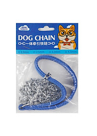 Dây dắt inox kèm vòng cổ cho chó mèo đủ size