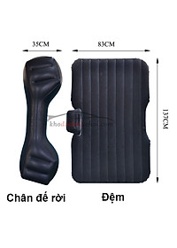Đệm Hơi Ô Tô Đế Rời - Nệm Hơi Ô Tô Loại Dày Cao Cấp ( Tặng Phụ Kiện Bơm Đi Kèm..v.v.v.)
