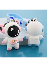 Móc khóa Phi Hành Gia cute cho xe máy dây đôi đeo balo điên thoại -A75