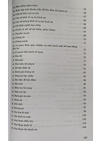 Thuật ngữ pháp lý tố tụng hình sự