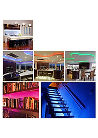 Dây Đèn LED Quấn Cây 5050 Dài 10M 300 Bóng, Điều Khiển Wifi, Chống Nước Kèm Nguồn 6A