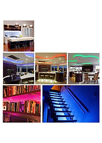 Cuộn Đèn LED Trang Trí Quấn Cây RGB Siêu Sáng, Dài 5M Kèm Remote 44 Phím