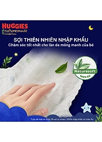 Tã quần Huggies Naturemade ban đêm M58/L44/XL38/XXL26