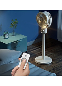 Quạt Tích Điện Mi-Lux F188 Đối Lưu Không Khí Thế Hệ Mới Pin 8000mAh Tích Điện 20- 60 Giờ Gồm 4 Cấp Độ GióTích Hợp Đèn Ngủ - Hàng Chính Hãng