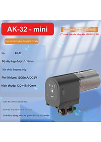 Máy cho ăn Sunsun Mini Smart Feed AK 01S / 02 / 32 hẹn giờ tự động cho cá tép ăn