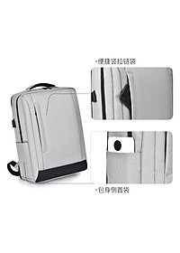 Balo laptop (14 inch) phong cách hiện đại - BEE GEE BLLT5589