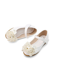 Giày búp bê cho bé gái 3 - 12 tuổi gắn nơ công chúa sang chảnh GE22