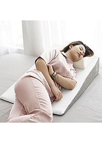 Đệm Chống Trào Ngược Dạ Dày Thực Quản Người Lớn Hi-Sleep Dài 90cm - Dài hơn - Chống trượt tuyệt đối - Nghiêng trái thoải mái - Được bác sĩ khuyên dùng