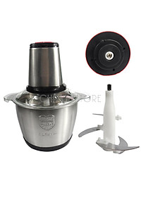 MÁY XAY THỊT ĐA NĂNG, CỐI XAY RAU CỦ, XAY THỊT, LƯỠI K INOX 304 2L Công Suất 250W