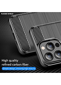 Ốp lưng chống sốc vân kim loại cho iPhone 14 Pro Max (6.7 inch) hiệu Likgus (chuẩn quân đội, chống va đập, chống vân tay) - Hàng nhập khẩu