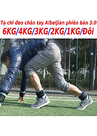Tạ đeo cổ chân tay 6KG/5KG/4KG/3KG/2KG/1KG/Đôi phiên bản bi sắt 4.0 chính hãng KYTA SPORT, phiên bản tạ đeo chân tay siêu gọn dành cho yoga, gymer, bale, múa, chạy bộ và thể dục thể thao