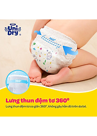Tã quần UniDry Siêu khô thoáng gói Jumbo mới size XL
