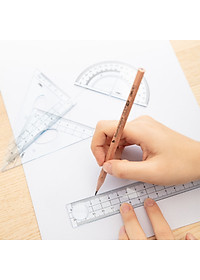 Bộ Compa Deli, Xanh Da Trời, Gồm 6 Dụng Cụ/Bộ - E9609