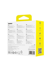 Tai nghe bluetooth V5.3 TWS Baseus Bowie E5x ( 6H, RGB Light, Hi-Fi audio, 4-Mic Noise Reduction) Hàng Chính Hãng