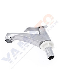 Vòi lavabo lạnh | vòi chậu rửa mặt lạnh | vòi lavabo lạnh chuẩn inox 304 dùng cho bồn rửa mặt nhà tắm, vòi nước Yamato YLVI02- kèm dây cấp nước