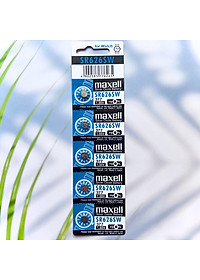 Vỉ 5 Viên Pin Đồng Hồ SR626SW / 377 Maxell Nhật Bản 1.55V Cho Đồng Hồ Đeo Tay