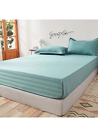Bộ Ga Gối Cotton Kẻ 3F Lidaco Chuyên Dụng Cho Homestay, Khách Sạn (Nhiều Mẫu Lựa Chọn)