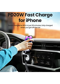 Dây cáp sạc lò xo sạc nhanh PD 20W USB C to Light chuẩn Type C PD 3.0 hiệu Rock Spring PD Cable cho iPhone / cho iPad / cho Airpods có khả năng truyền tải dữ liệu tốc độ cao 480Mbps, trang bị chip điều chỉnh dòng điện thông minh - hàng nhập khẩu