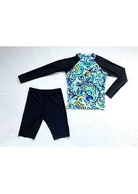 Bộ Đồ Bơi Quần Lửng Áo Dài Tay Nữ Size 45 Đến 72 KG