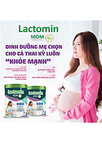 Sữa bầu Lacto Fiber Mom 900g- Hấp thụ, Tiêu hóa, dễ uống