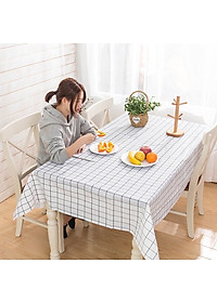Khăn Trải Bàn Chống Thấm Nước Họa Tiết Độc Đáo, Tấm Lót Decor Bàn Ăn Kẻ Caro Nhiều Kích Thước Chính Hãng TOKDODO