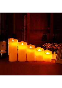 Combo 2 nến điện tử độc đáo vỏ sáp CE05