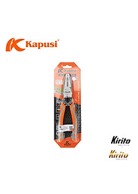 Kìm điện đa năng 8.5inch 215mm KAPUSI Japan, thép CR-V độ cứng cao lưỡi kìm sắc bén K8070