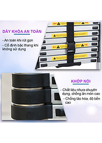 Thang Nhôm Rút Đơn Nikita NKT-R41 - Công Nghệ Nhật Bản - Tiêu Chuẩn Châu Âu - Hàng Chính Hãng