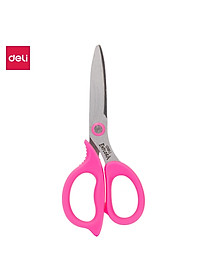 Kéo học sinh Deli - Explora Hồng/Xanh dương - 1 chiếc - E77755
