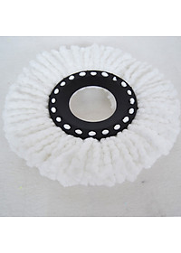 Bông Lau Nhà 360 Độ Sợi Microfiber Thấm Hút Nhanh, Màu Ngẫu Nhiên - Hàng chính hãng 