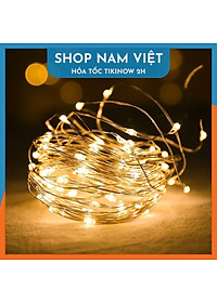 Đèn Led Đom Đóm Dây Đồng Uốn Dẻo Trang Trí Noel, Giáng Sinh, Năm Mới